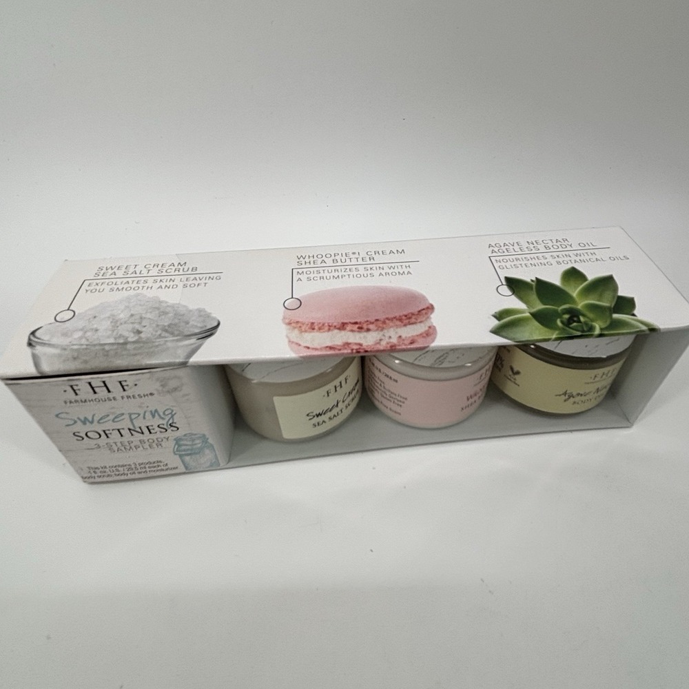 FarmHouse Fresh (Sweeping Softness) 3 Step Sampler ~New In Box & Factory Sealed!